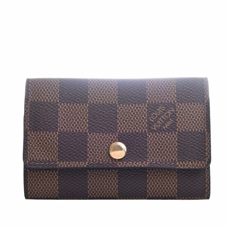 LOUIS VUITTON Damier Multicle 6 Row Key Case N62630 Brown Women's - Logoexplore