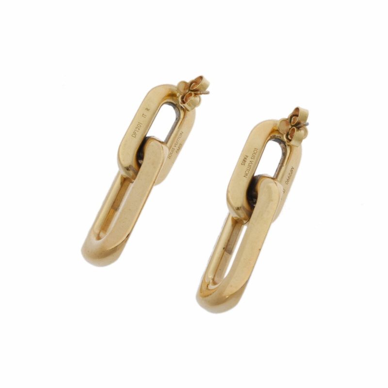 LOUIS VUITTON Book Dreil Double 2 Mayon PM MP2990 Ladies GP Earrings - Logoexplore - Image 2