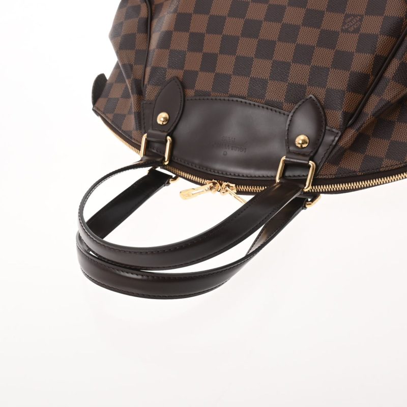 LOUIS VUITTON Damier Verona PM Brown N41117 Women's Canvas Handbag - Logoexplore - Image 3
