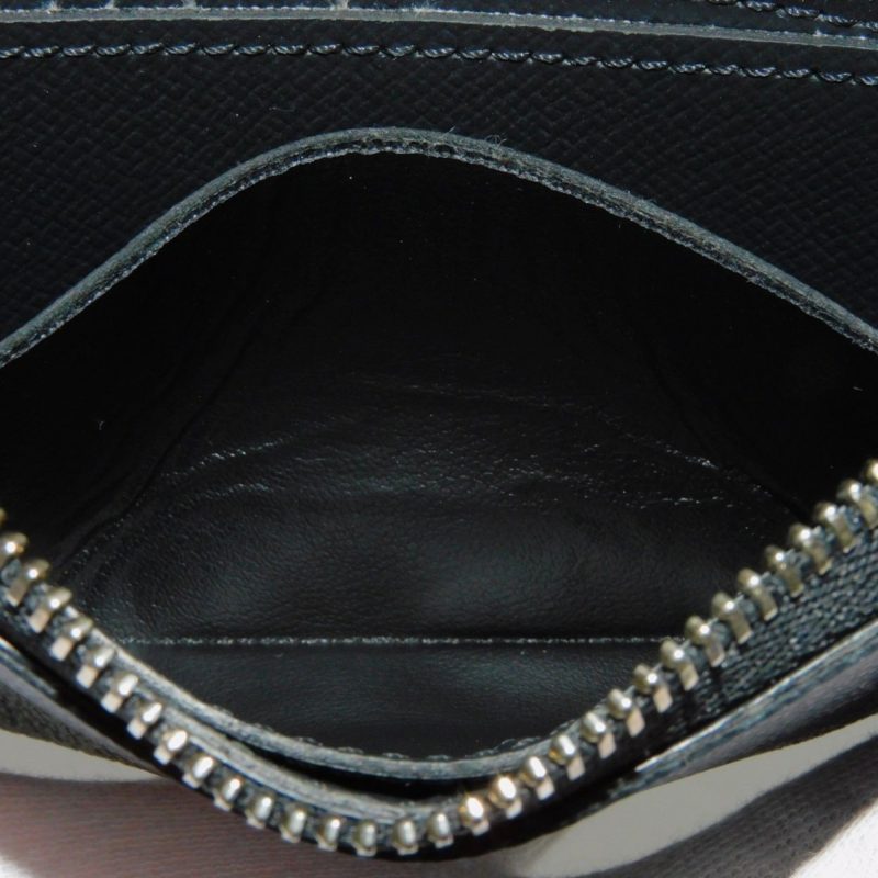 LOUIS VUITTON Coin Case Zippy Purse Logo Black New Round Zipper Damier Graphite N63076 Men's Wallet - Logoexplore - Image 8