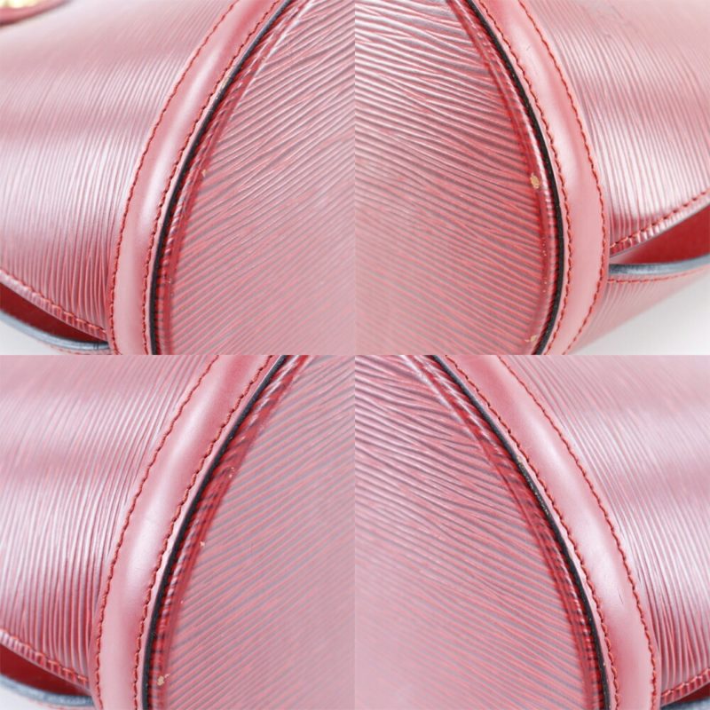 LOUIS VUITTON Cluny Shoulder Bag M52257 Epi Leather Castilian Red VI0995 Women's - Logoexplore - Image 4