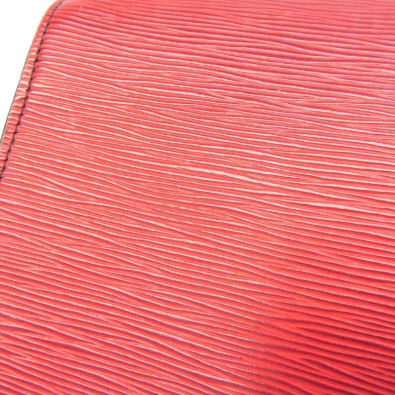LOUIS VUITTON Epi Cartouchiere M52247 Women's Shoulder Bag Castilian Red - Logoexplore - Image 7