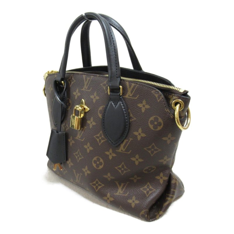 LOUIS VUITTON Flower Zipped Tote PM2wayShoulder Bag Brown Monogram PVC coated canvas M44351 - Logoexplore - Image 3