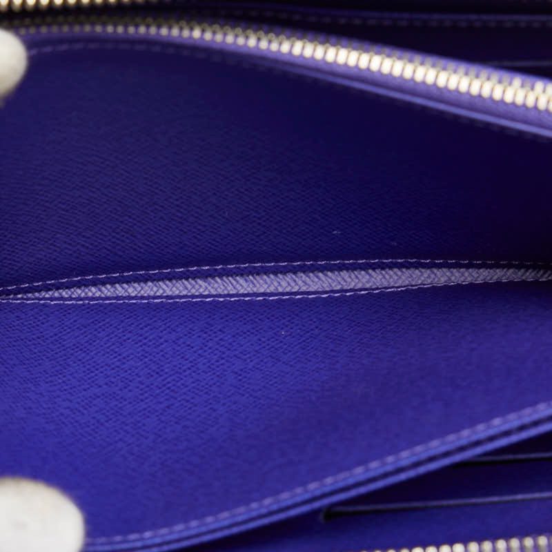 LOUIS VUITTON Epi Zippy Round Long Wallet M6030G Fig Purple Leather Ladies - Logoexplore - Image 6
