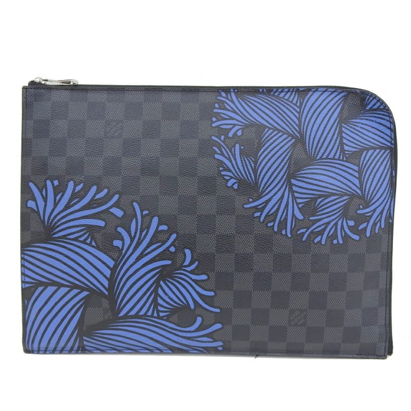 Louis Vuitton Damier Graphite Pochette Joule GM Christopher Nemes - Logoexplore