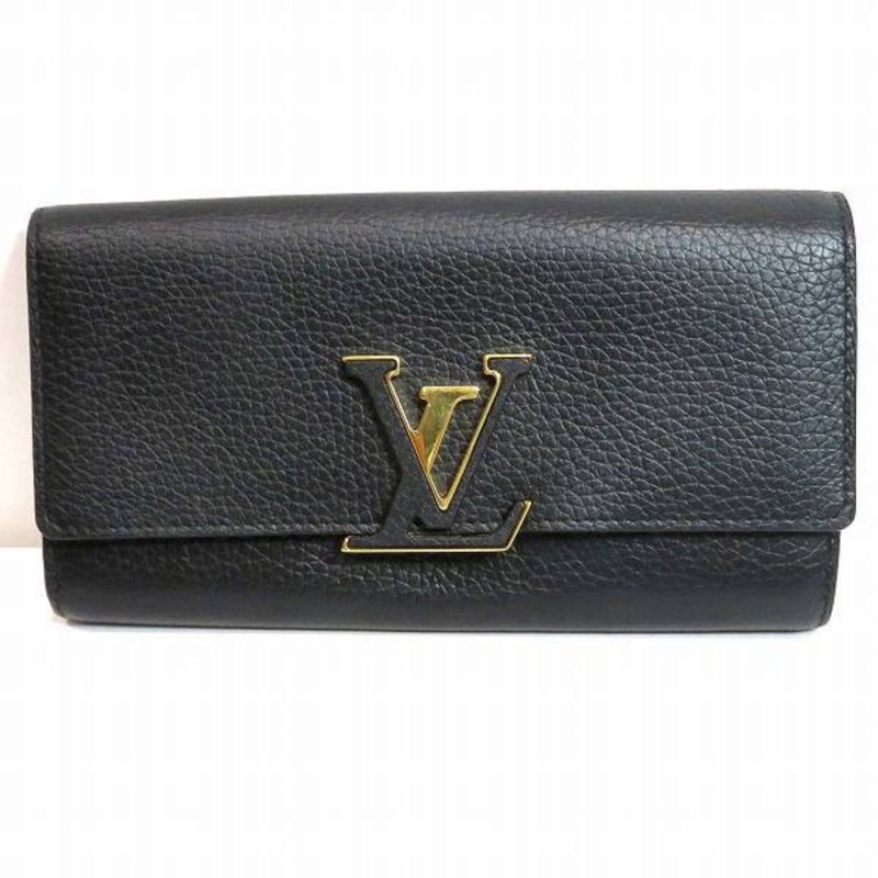 LOUIS VUITTON Capucines Portefeuille M61248 Long Wallet Bifold Ladies - Logoexplore