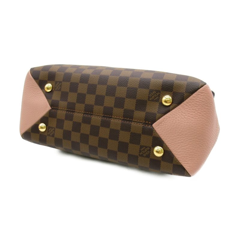 LOUIS VUITTON Brittany Shoulder Bag Brown Magnolia Damier PVC coated canvas N41674 - Logoexplore - Image 4