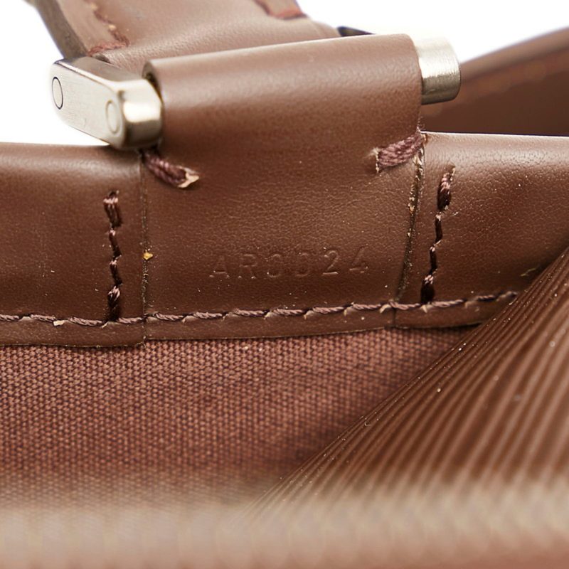 Louis Vuitton Epi Danura PM Handbag Shoulder Bag M5891D Mocha Brown Leather Women's LOUIS VUITTON - Logoexplore - Image 9