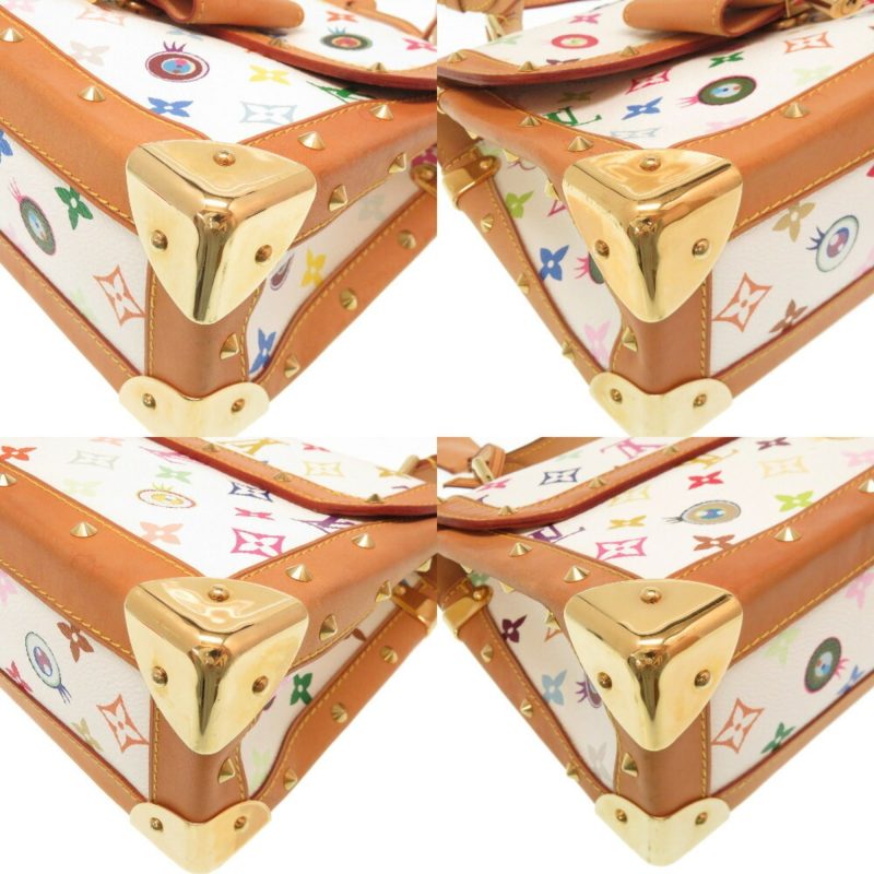 Louis Vuitton Eye Miss You Sack Mule Monogram Multicolor Blanc M92051 Handbag Bag White - Logoexplore - Image 4