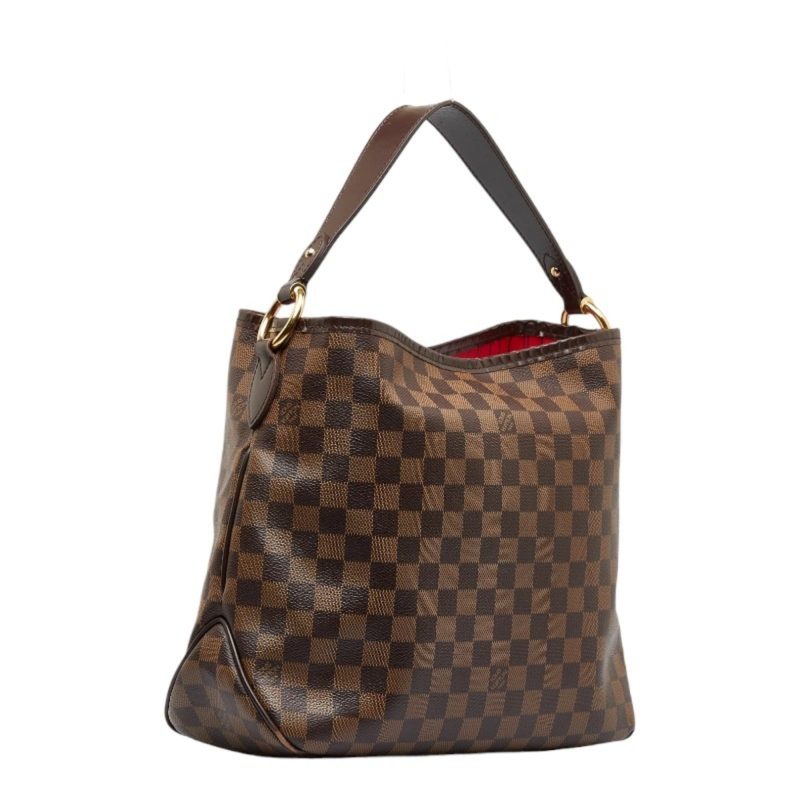 LOUIS VUITTON Damier Delightful PM Shoulder Bag N41459 Brown PVC Leather Women's - Logoexplore - Image 3