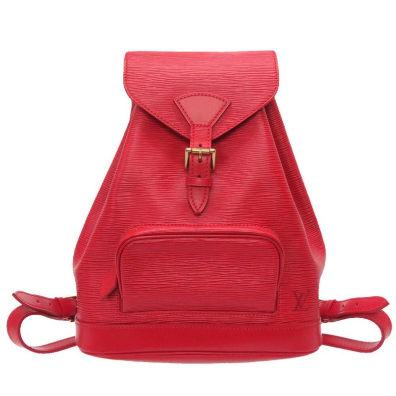 Louis Vuitton Epi Monsuri MM Monaco Park 700th Anniversary Castilian Red Limited Rucksack Bag LV 0015 LOUIS VUITTON - Logoexplore