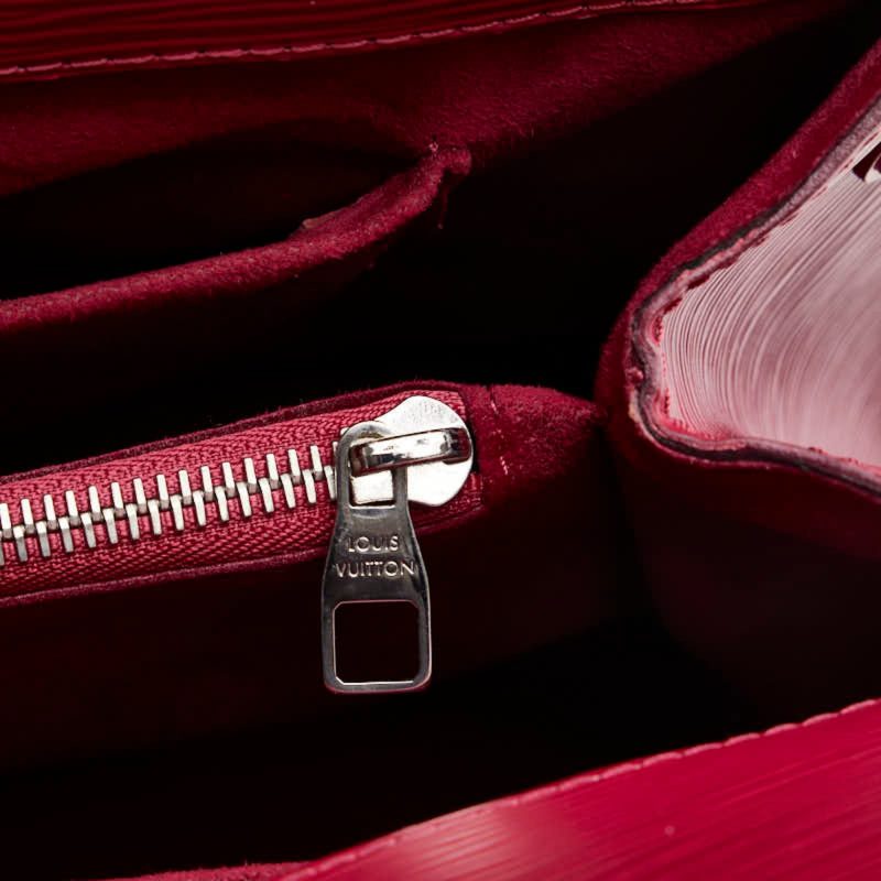 LOUIS VUITTON Epi Marly MM Handbag Shoulder Bag M94615 Fuchsia Purple Leather Ladies - Logoexplore - Image 7