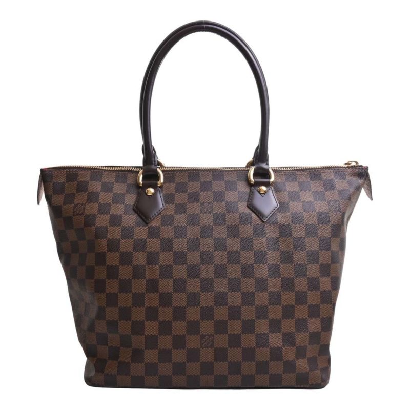 LOUIS VUITTON Damier Saleya MM Tote Bag N51182 Brown Women's - Logoexplore - Image 2