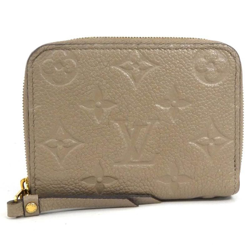 LOUIS VUITTON Coin Case Monogram Empreinte Zippy Purse Tourtrail Unisex M68696 - Logoexplore