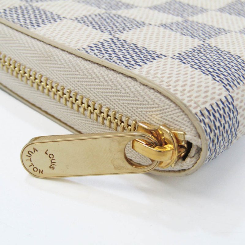 LOUIS VUITTON Damier Azur Zippy Coin Purse N63069 Women,Men Damier Azur Coin Purse/coin Case Damier Azur - Logoexplore - Image 6