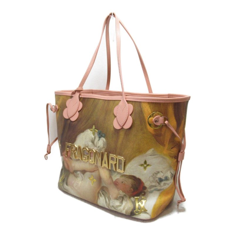 LOUIS VUITTON Fragonard Neverfull MMTote Bag Pink Masters collection PVC coated canvas M43319 - Logoexplore - Image 3
