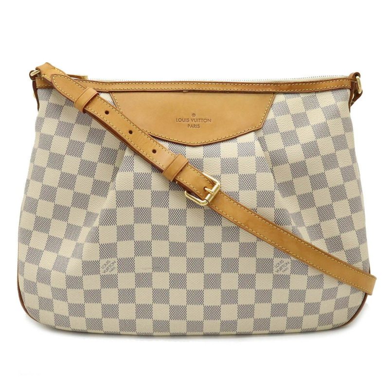 LOUIS VUITTON Damier Azur Syracuse MM Shoulder Bag N41112 - Logoexplore