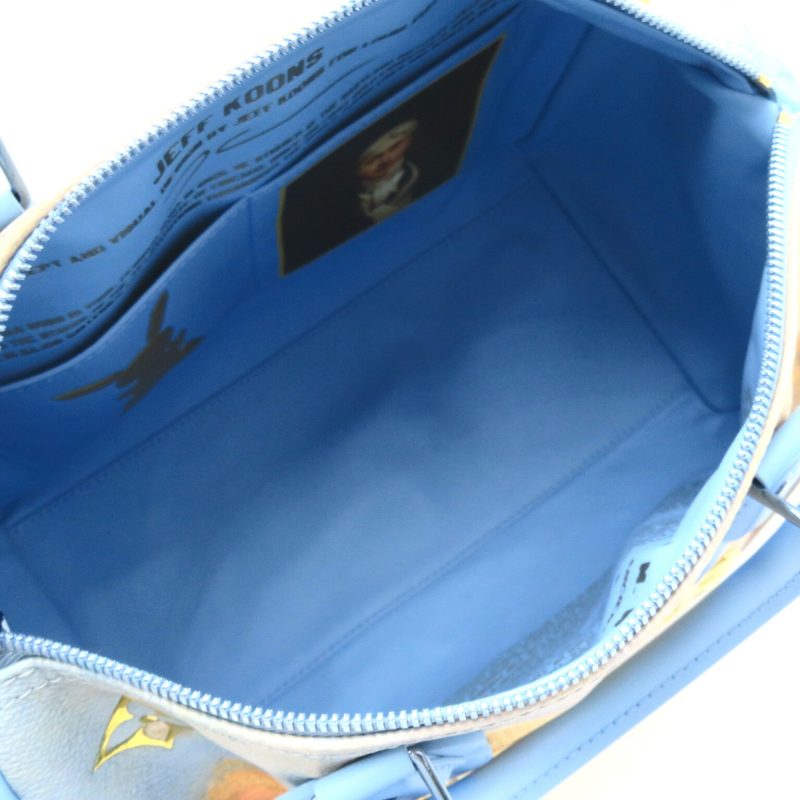 LOUIS VUITTON Blue Mulch color Masters collection PVC coated canvas M43306 - Logoexplore - Image 6