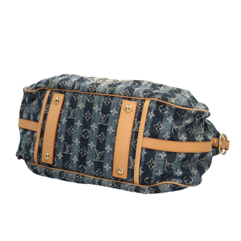 LOUIS VUITTON Cavalier GM Monogram Shoulder Bag Blue Ladies - Logoexplore - Image 5