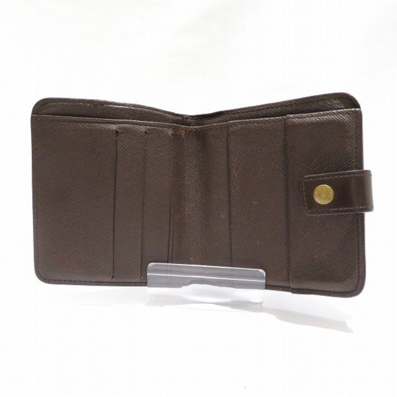 LOUIS VUITTON Damier Compact Zip N61668 Bifold Wallet Unisex - Logoexplore - Image 2