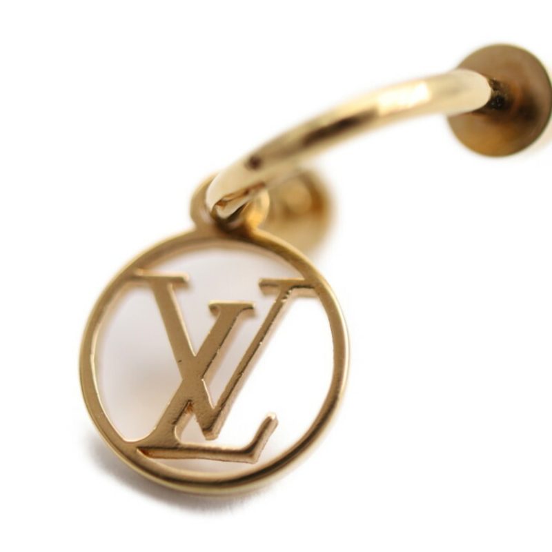 LOUIS VUITTON Boucle Doreille Blooming Earrings M64859 Metal Gold Monogram Flower Vuitton - Logoexplore - Image 6