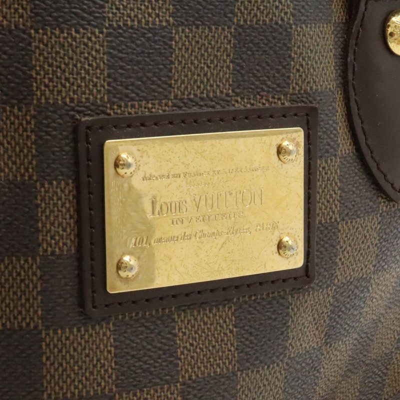 LOUIS VUITTON Damier Hampstead PM Tote Bag Shoulder N51205 - Logoexplore - Image 8