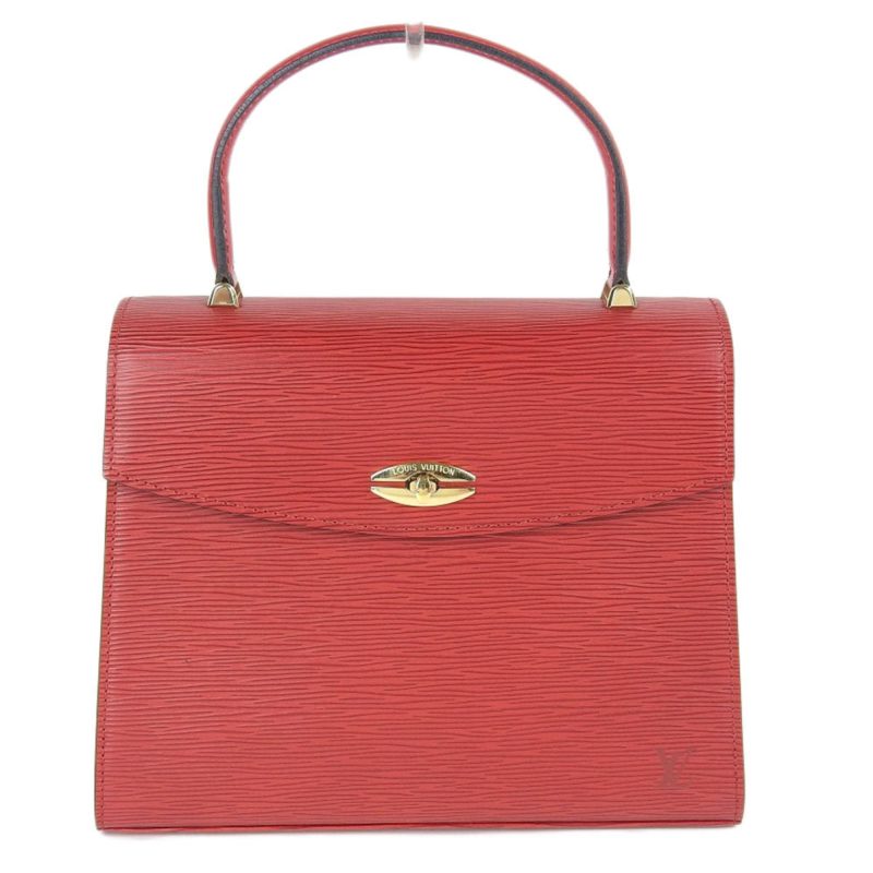 Louis Vuitton Epi Malesherbe Handbag Castilian Red M52377 - Logoexplore