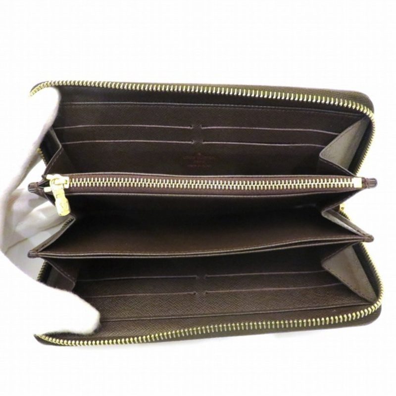 LOUIS VUITTON Damier Zippy Wallet N60015 Long Unisex - Logoexplore - Image 2