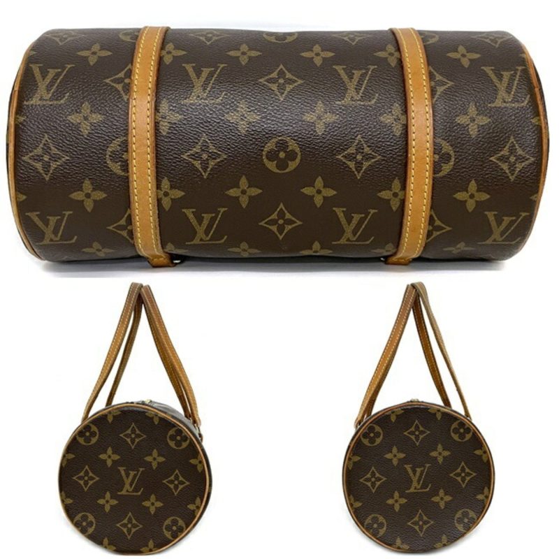 Louis Vuitton Boston Bag Papillon 26 Brown Monogram M51386 Canvas Leather DU0064 LOUIS VUITTON Handbag Women's Nume - Logoexplore - Image 2