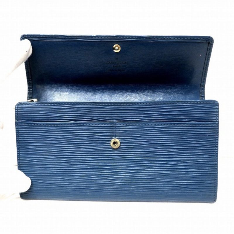 LOUIS VUITTON Epi Pochette Porto Mone Credit M63565 Long Wallet Bifold Unisex - Logoexplore - Image 2