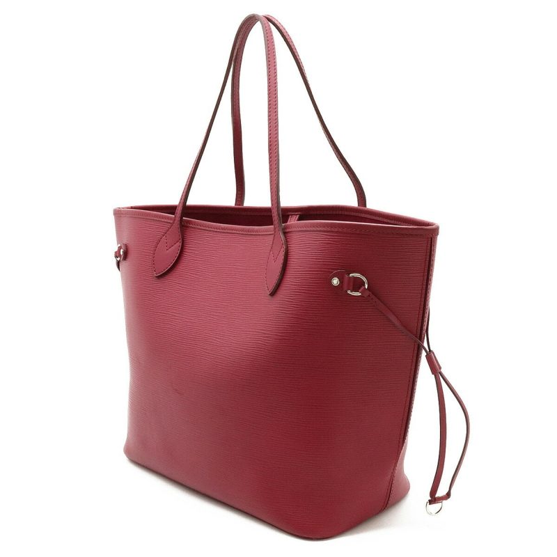 LOUIS VUITTON Epi Neverfull MM Tote Bag Shoulder Fuchsia Pink M40882 - Logoexplore - Image 2
