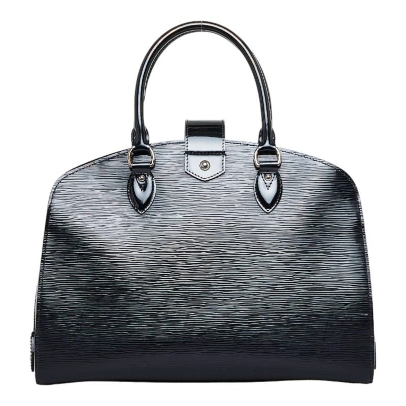 LOUIS VUITTON Epi Pont Neuf GM Handbag M59042 Noir Black Enamel Women's - Logoexplore - Image 3