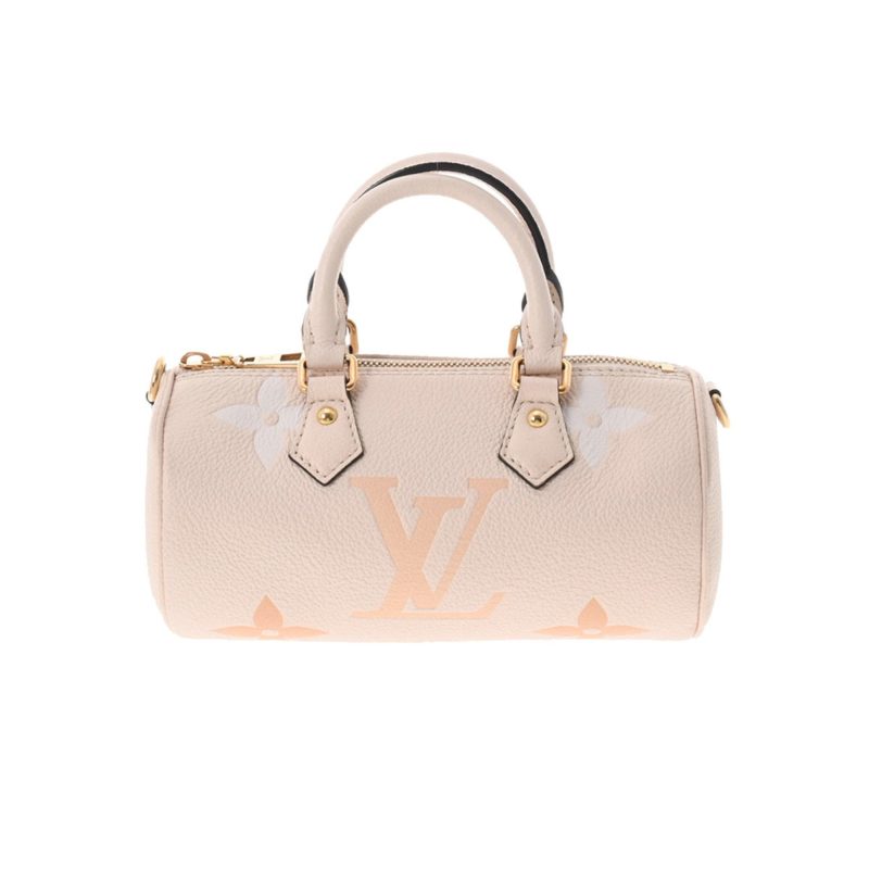 LOUIS VUITTON Emplant Papillon BB Cream Saffron M45708 Ladies Monogram Handbag - Logoexplore