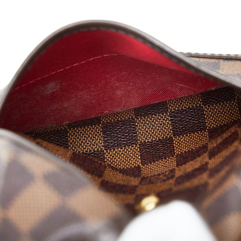 LOUIS VUITTON Damier Berkley handbag N52000 brown PVC leather ladies - Logoexplore - Image 7