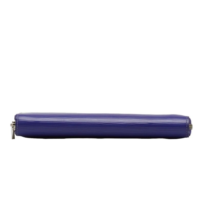 LOUIS VUITTON Epi Zippy Round Long Wallet M6030G Fig Purple Leather Ladies - Logoexplore - Image 4