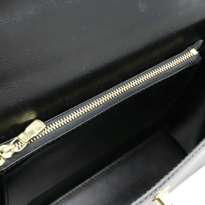 LOUIS VUITTON Epi Malsherbe Handbag Leather Noir Black M52372 - Logoexplore - Image 5
