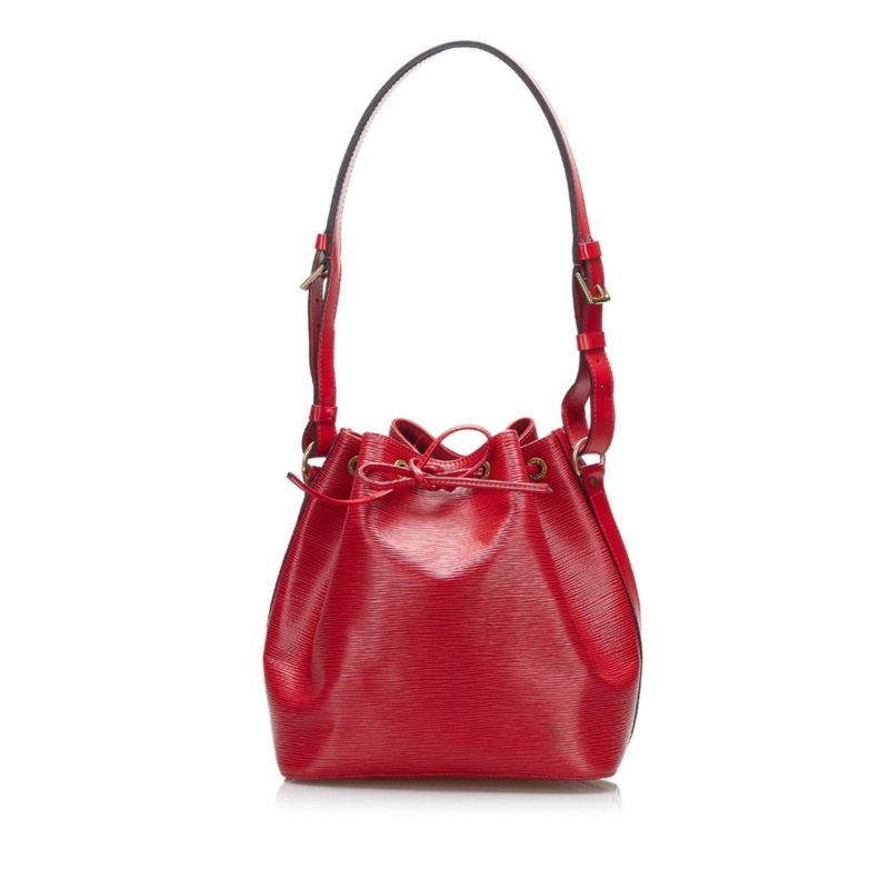 Louis Vuitton Epi Petinoe Shoulder Bag M44172 Castilian Red Leather Women's LOUIS VUITTON - Logoexplore