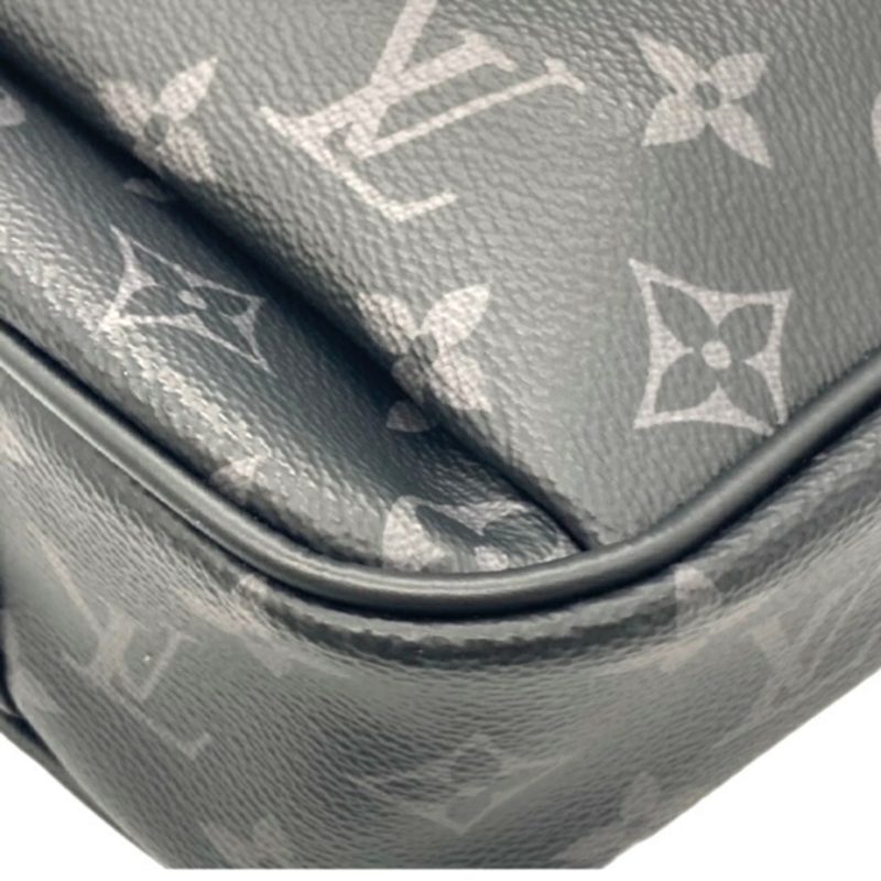 LOUIS VUITTON Bum Bag Monogram Eclipse M42906 Handbag Shoulder Body Black Women Men - Logoexplore - Image 6