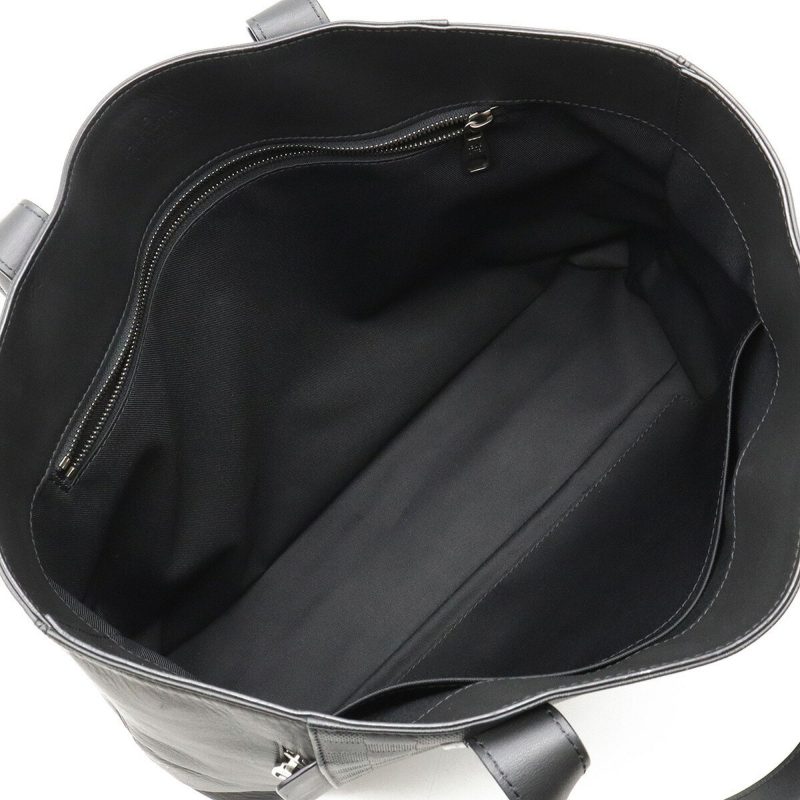 LOUIS VUITTON Damier Infini Cava Voyage Tote Bag Shoulder Leather Onyx Black N41493 - Logoexplore - Image 5