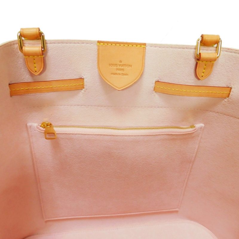LOUIS VUITTON Handbag Girolatta Logo White 2WAY Shoulder Bag Damier Azur Rose Ballerine N41579 Women's - Logoexplore - Image 7