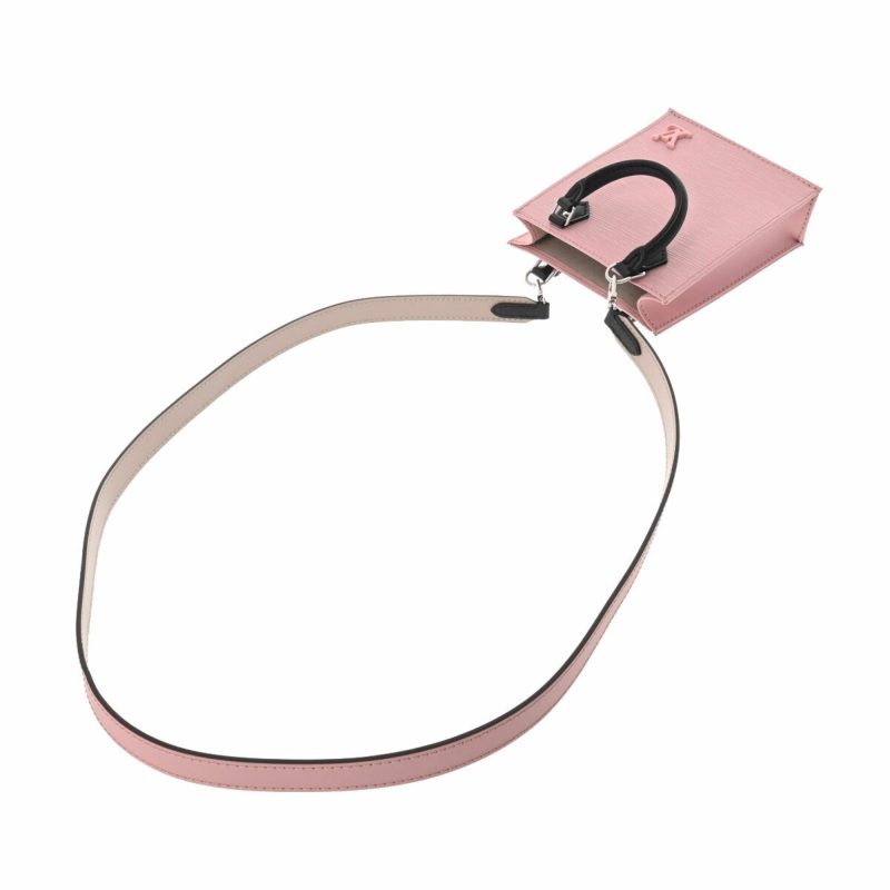 LOUIS VUITTON Epi Petite Sac Pla Rose Ballerine M69441 Women's Leather Handbag - Logoexplore - Image 5