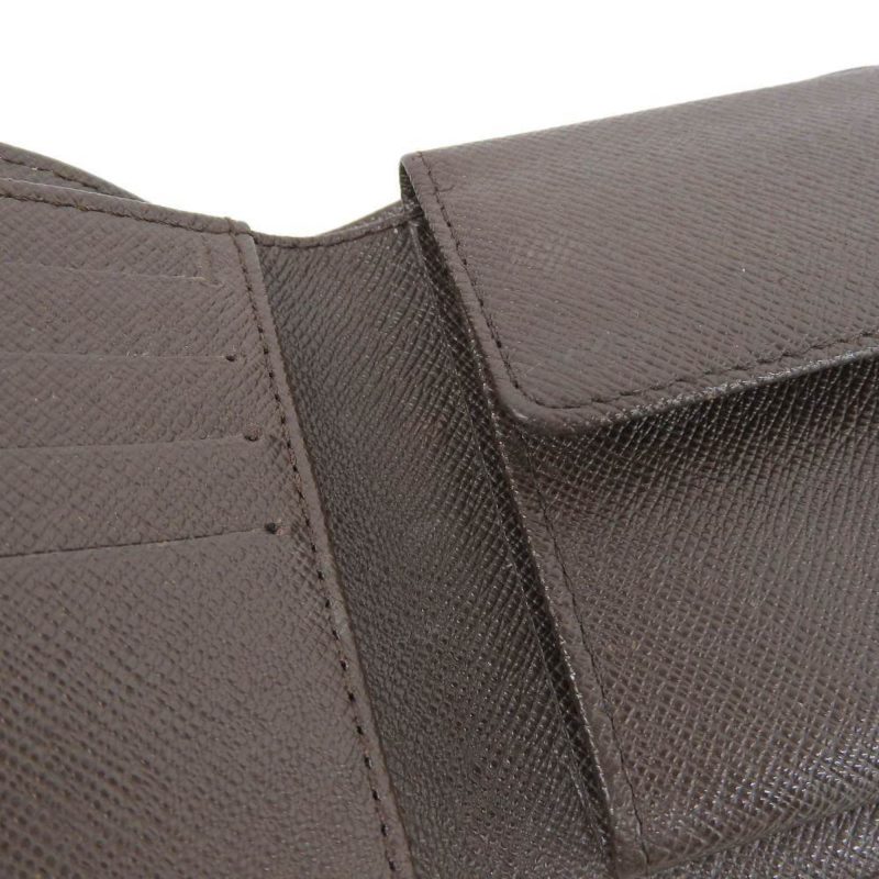 LOUIS VUITTON Damier Portefeuille Marco Bifold Wallet Ebene N61675 - Logoexplore - Image 8