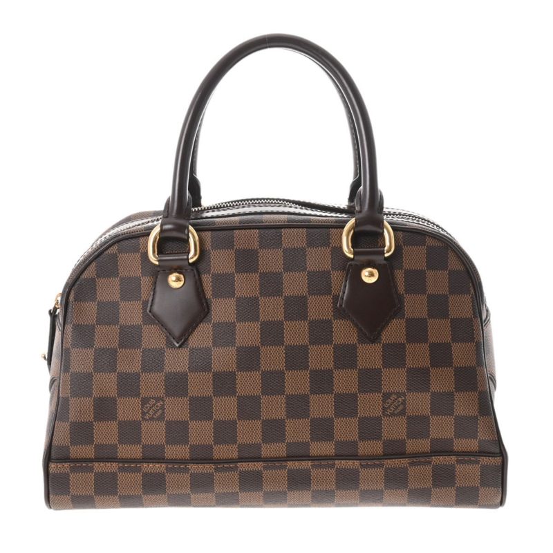LOUIS VUITTON Damier Duomo Brown N60008 Women's Canvas Handbag - Logoexplore