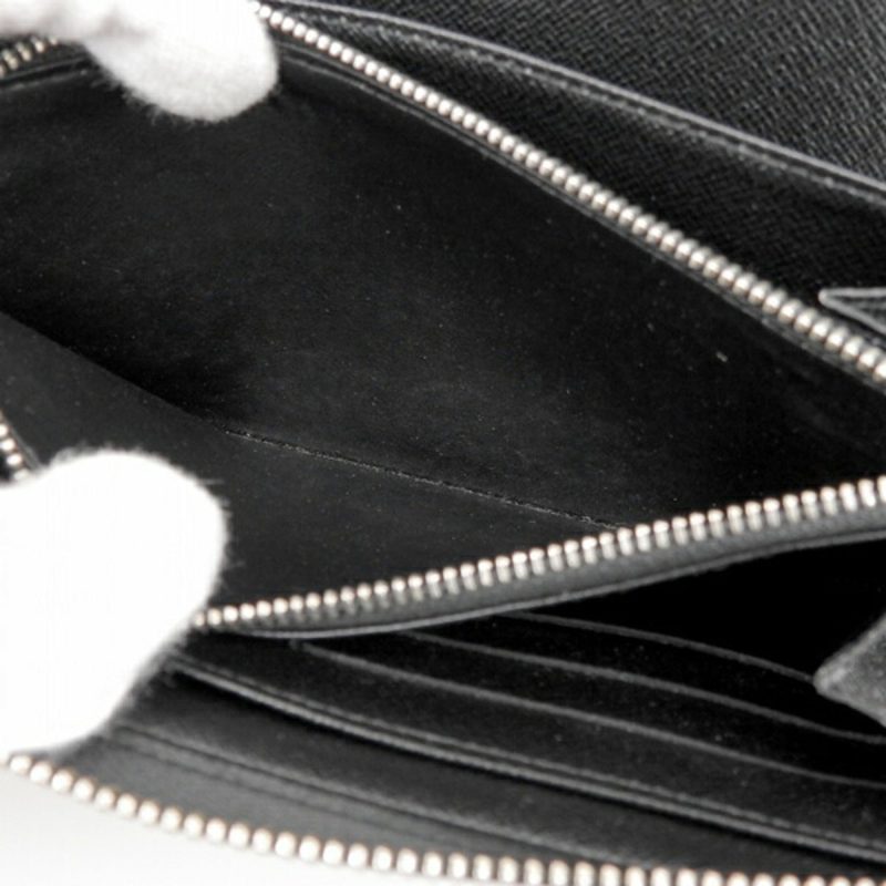 LOUIS VUITTON Damier Graphite Zippy Organizer Round Zipper Long Wallet N63077 Black Men's - Logoexplore - Image 6