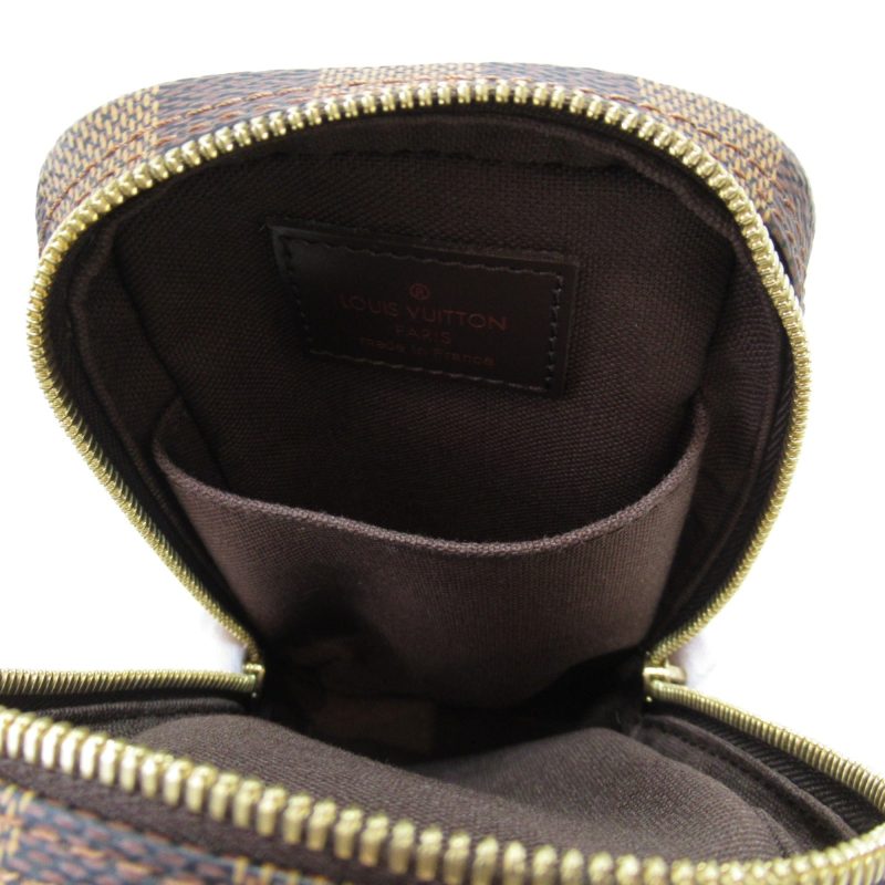 LOUIS VUITTON Etui Okapi digital camera case Brown Ebene Damier PVC coated canvas N61737 - Logoexplore - Image 5