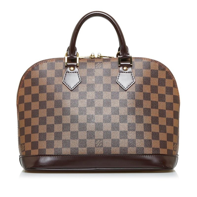 LOUIS VUITTON Damier Alma Handbag N53151 Brown PVC Leather Ladies - Logoexplore - Image 3