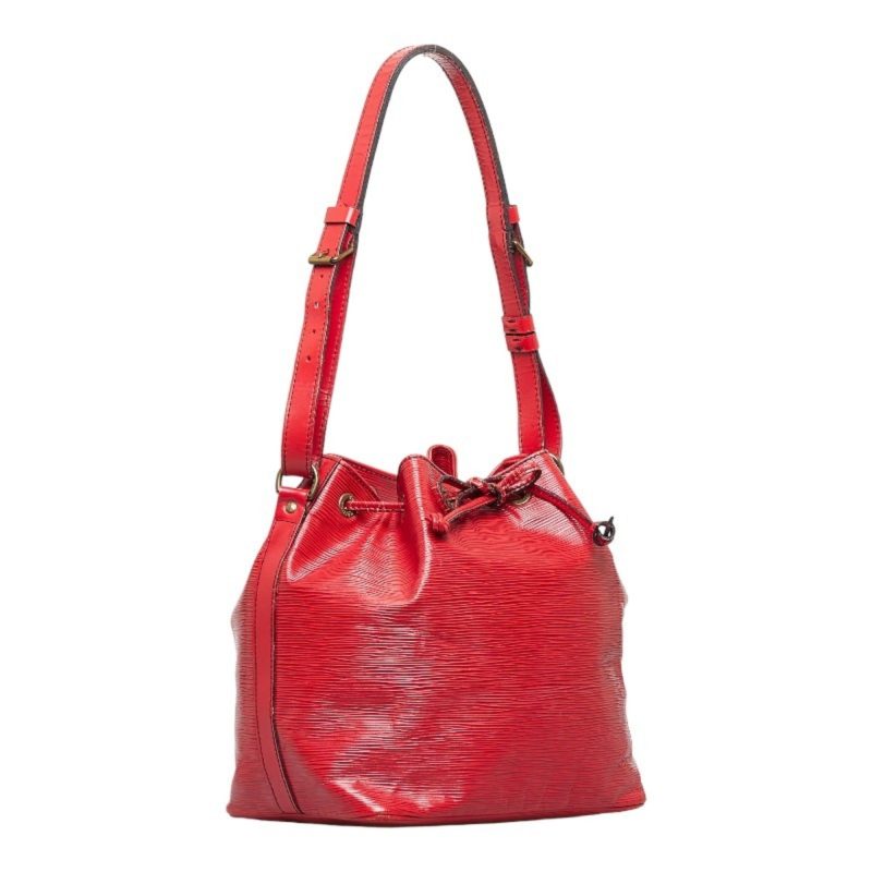 LOUIS VUITTON Epi Petite Noe Shoulder Bag M44107 Red Leather Women's - Logoexplore - Image 3