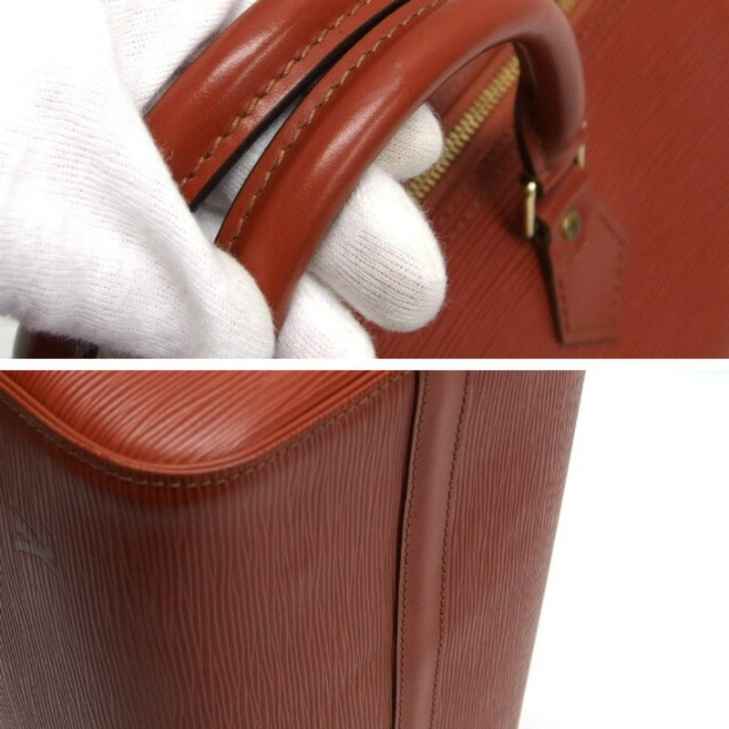 LOUIS VUITTON Epi Speedy 30 Boston Bag Kenya Brown - Logoexplore - Image 5