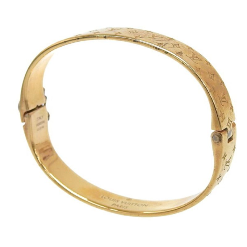 LOUIS VUITTON Cuff Nanogram Bangle #M M00254 Pink Gold Ladies - Logoexplore - Image 2