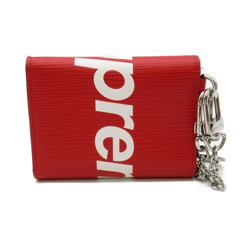 LOUIS VUITTON Chain Wallet [Supreme] Red Epi leather M67755 - Logoexplore - Image 2
